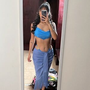 Blue Skirt